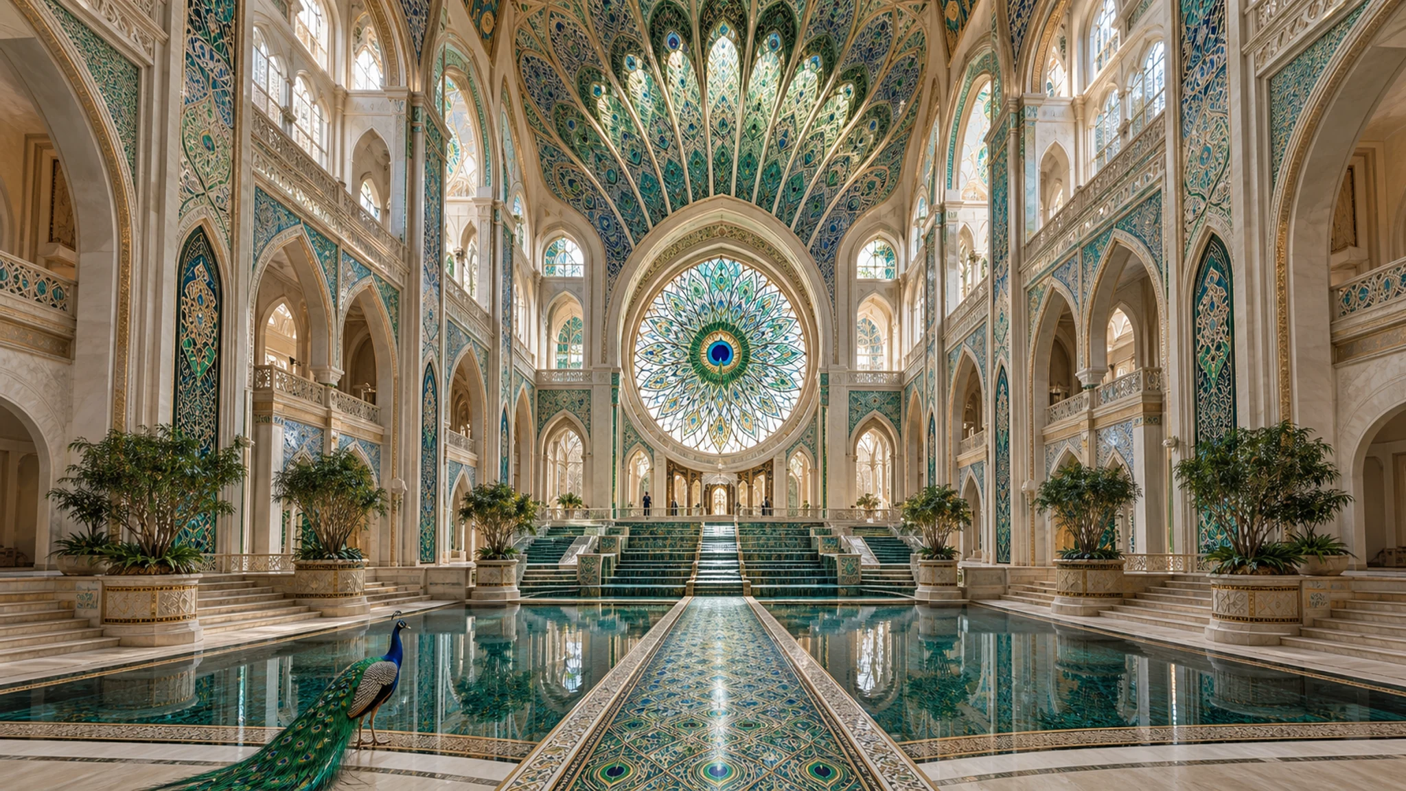 Emerald Grand Atrium by day
