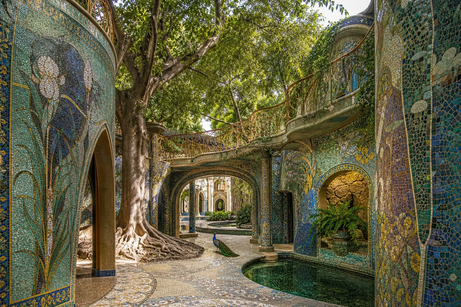 Living Architecture in the Greenways world by day