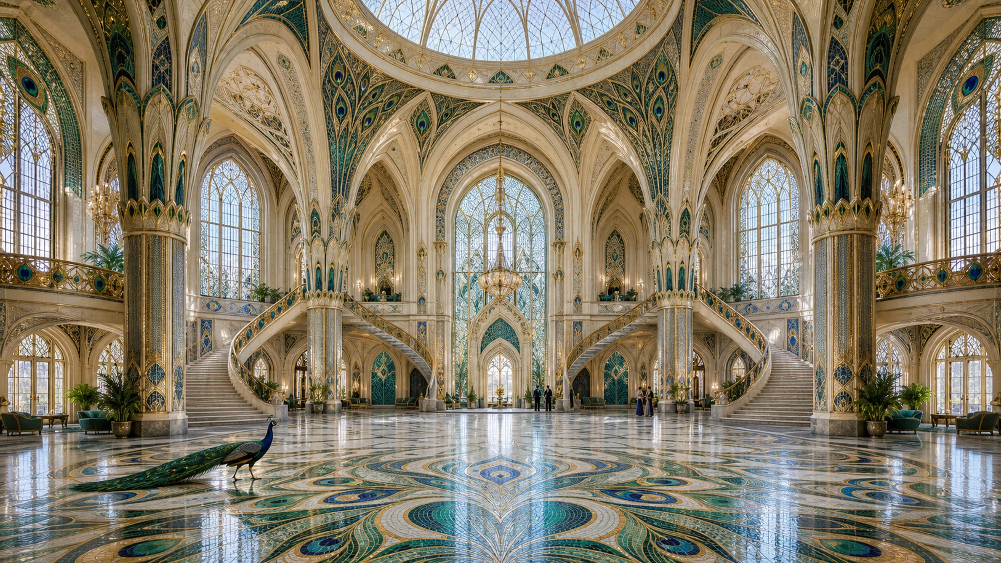 Peacock Ballroom by day