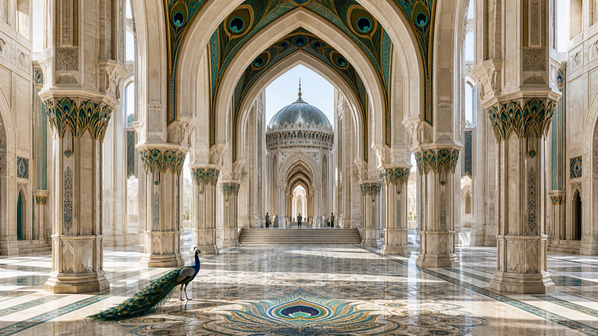 Sapphire Processional Temple by day