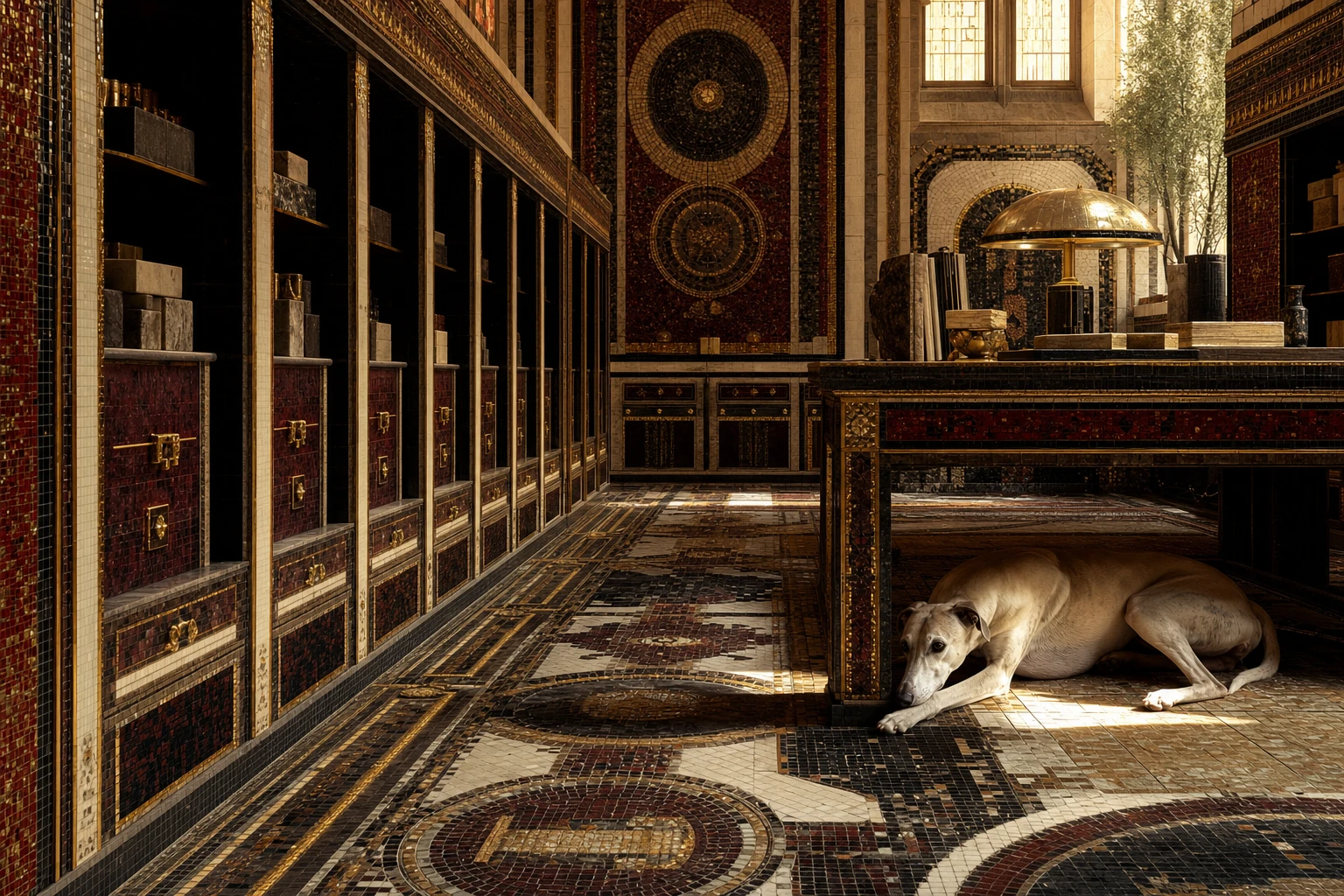 Household Archive in the Hestia world by day