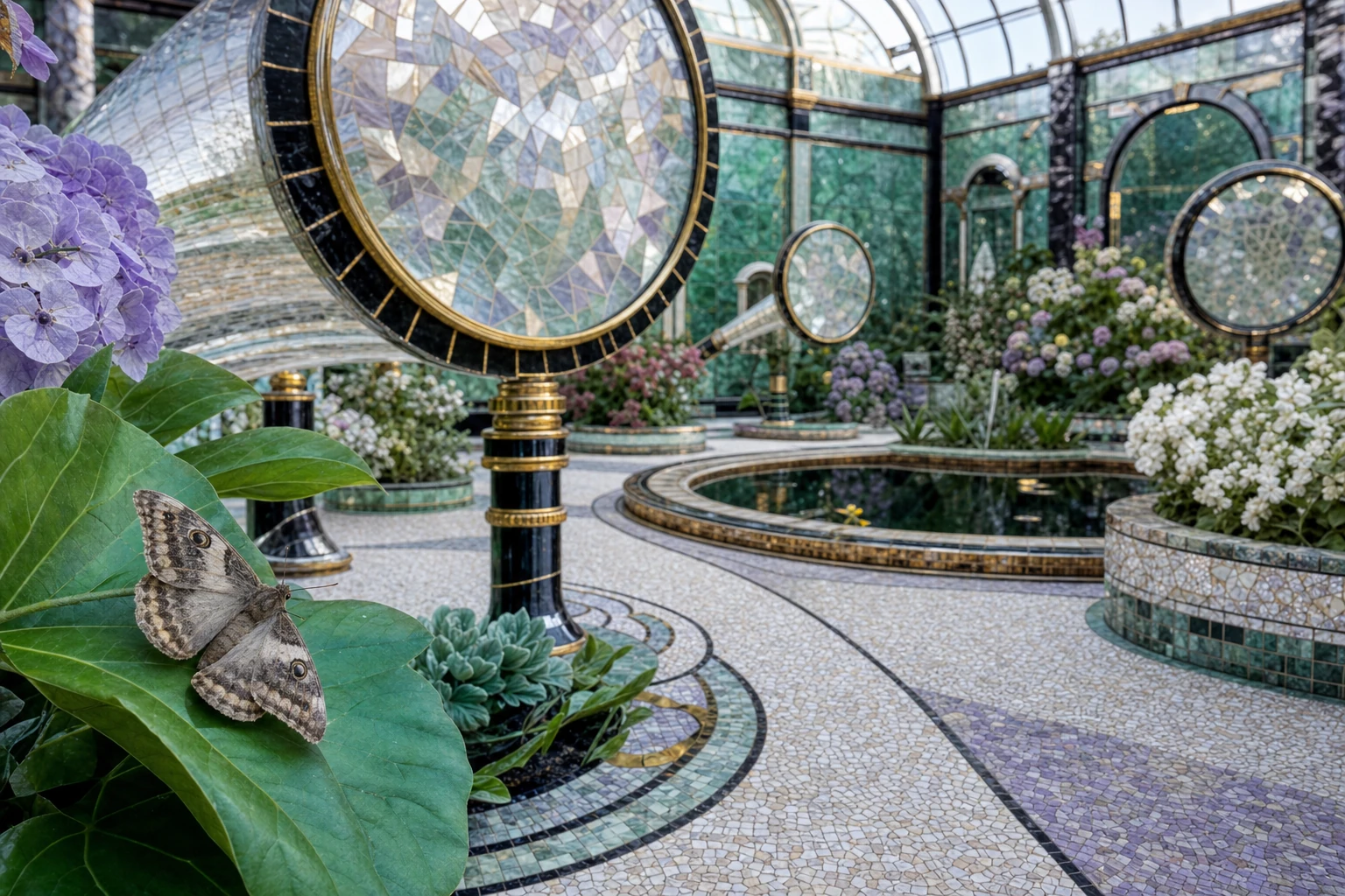 Optical Garden in the Hodos world by day