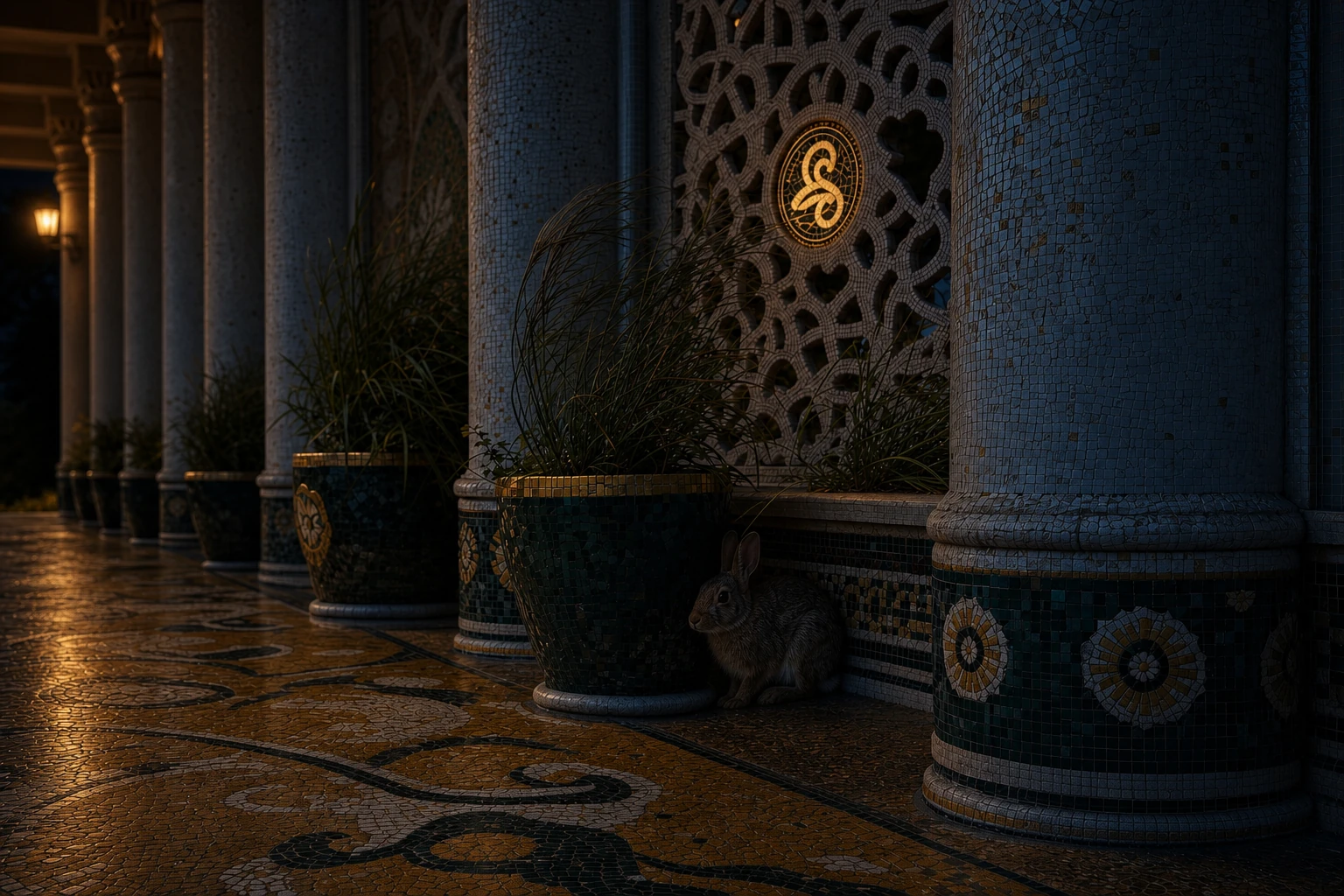 Branching Paths in the Hoplite world by night