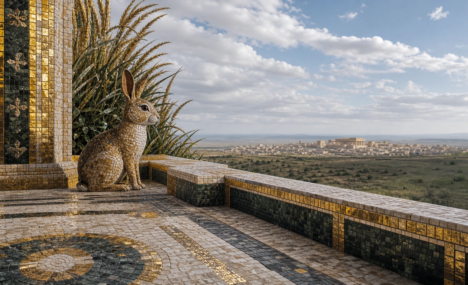 Open Horizon in the Hoplite world by day
