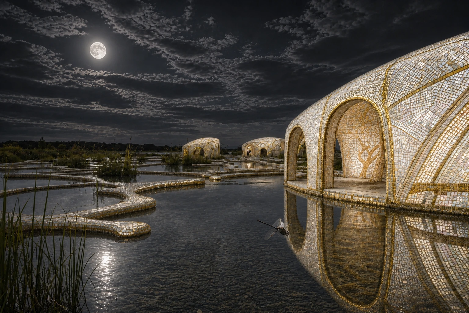 Root Reflection Horizon by night